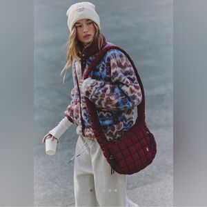 FP Movement by Free People quilted Baby Carryall Sling Bag